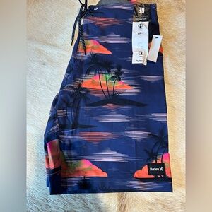 Hurley Men's Blue Swim Shorts